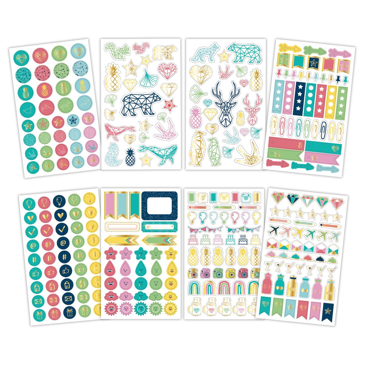 Stickers autocollants Origami 2