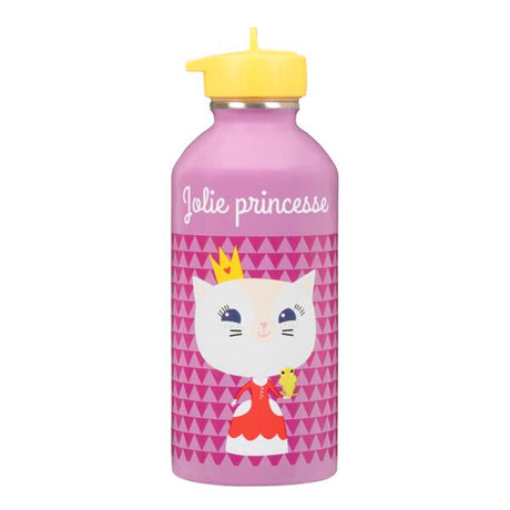Gourde inox enfant - Jolie princesse - chaton