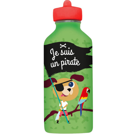 Gourde enfant Je suis un pirate 1