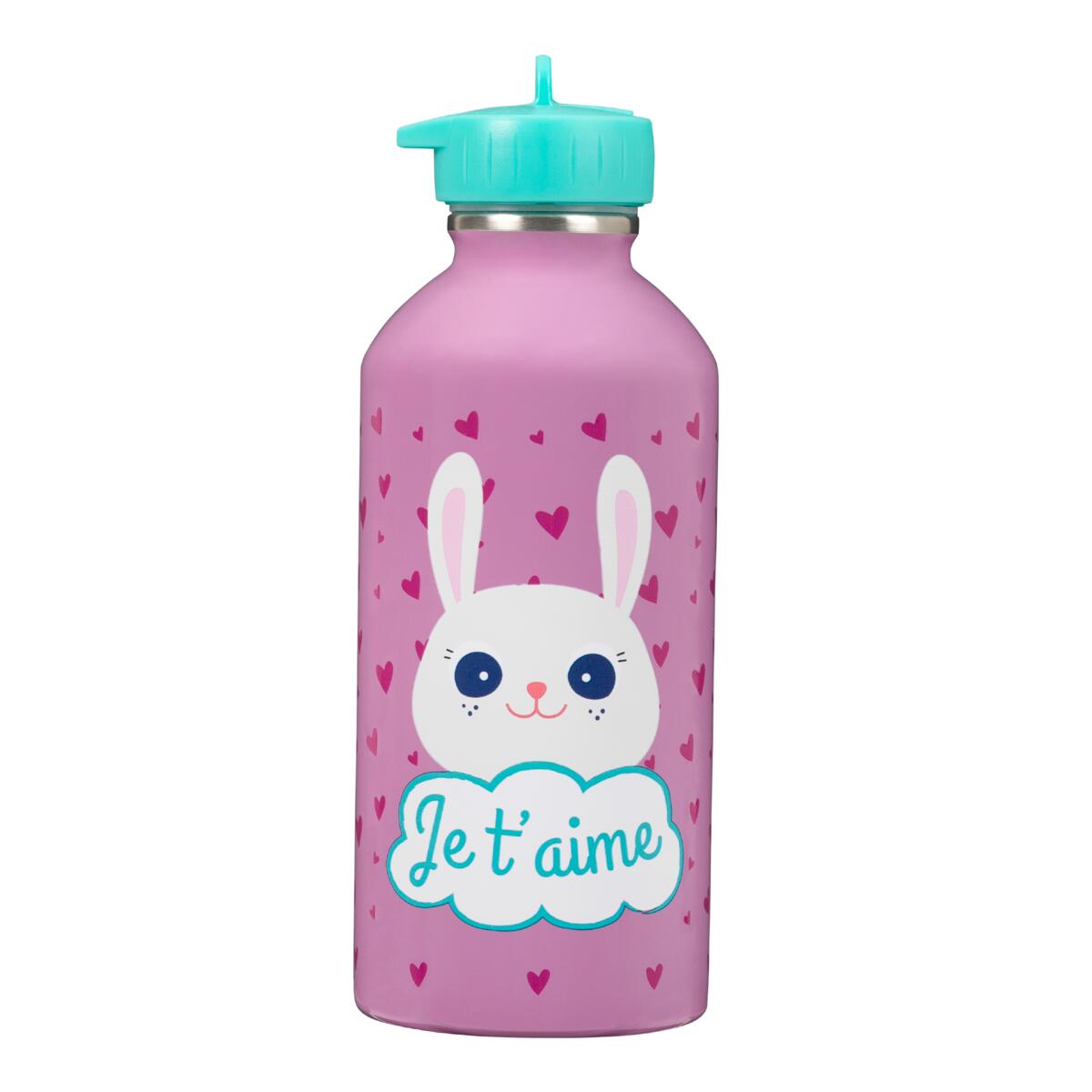 Gourde inox enfant - Je t'aime