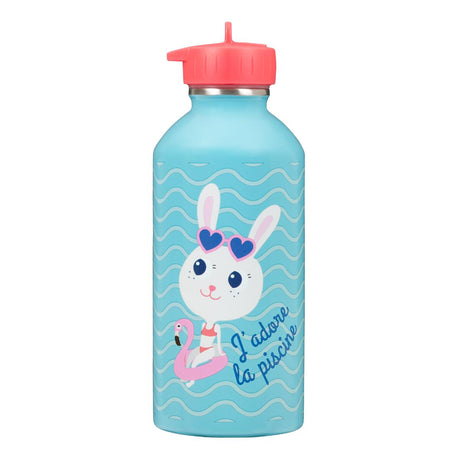 Gourde inox enfant - J'adore la piscine