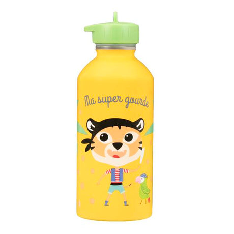 Gourde inox enfant - Ma super gourde - tigre