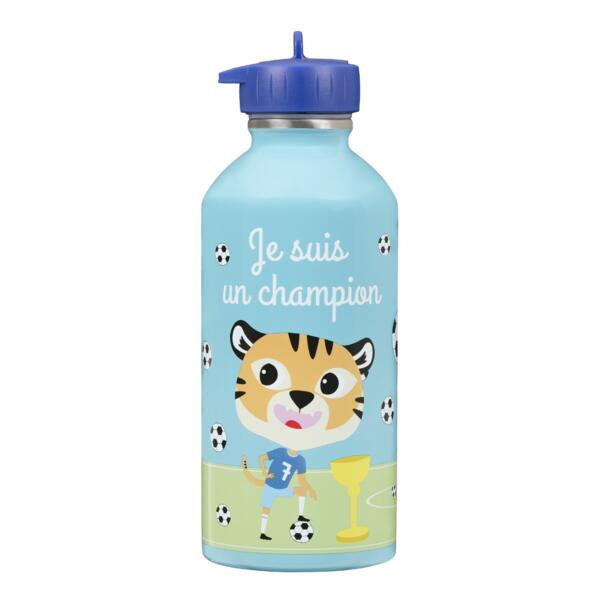 Gourde inox enfant - Je suis un champion