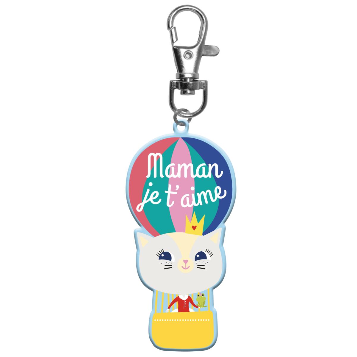 Porte-clés enfant Maman je t'aime 2