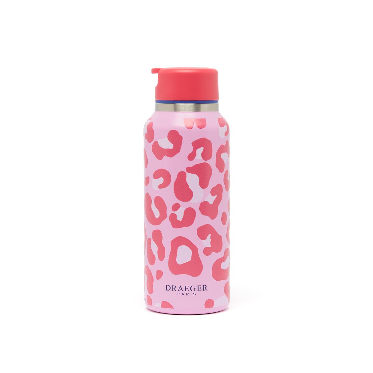 Gourde Chic Enfant Léopard Rose 1