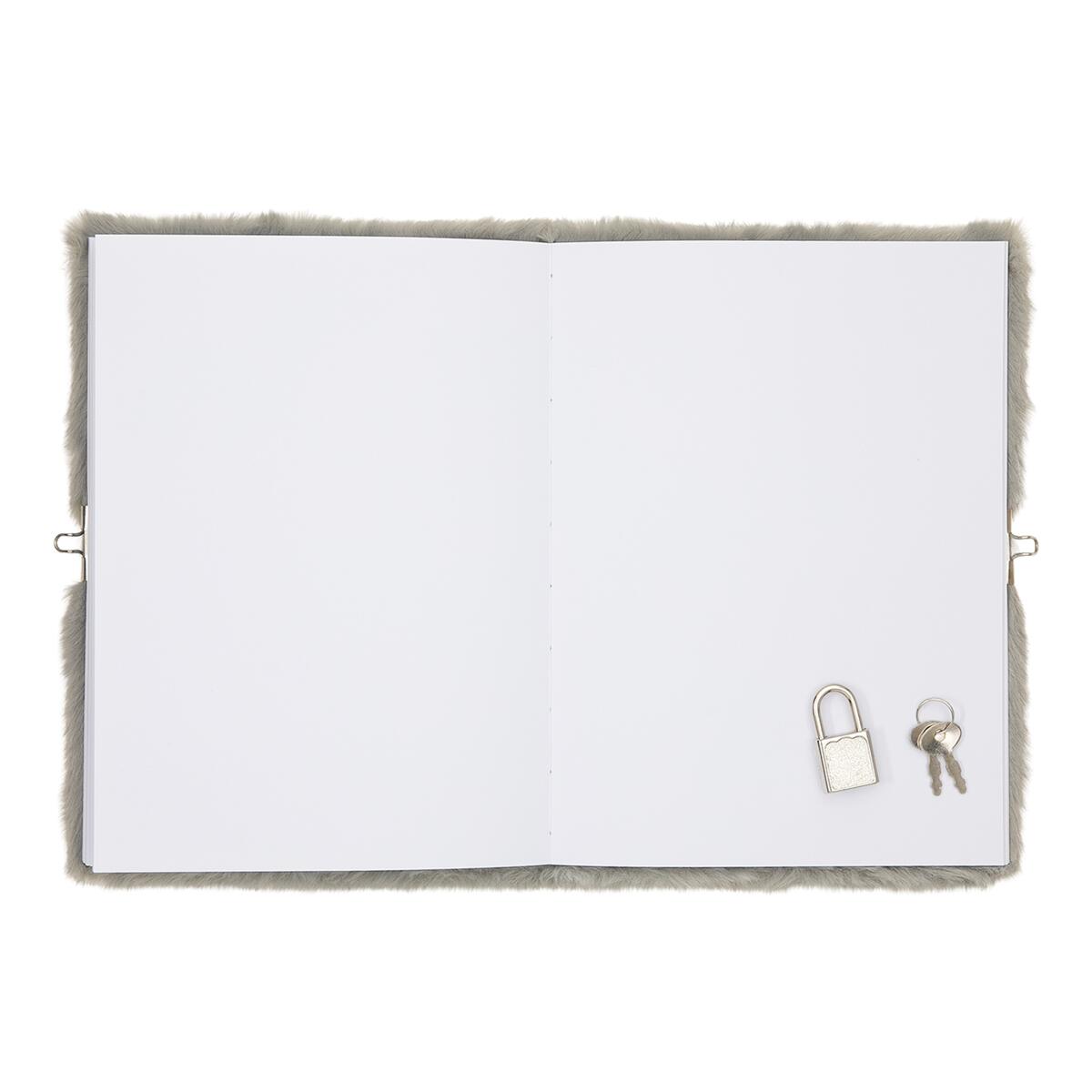 Journal intime Cocooning Chat gris 3