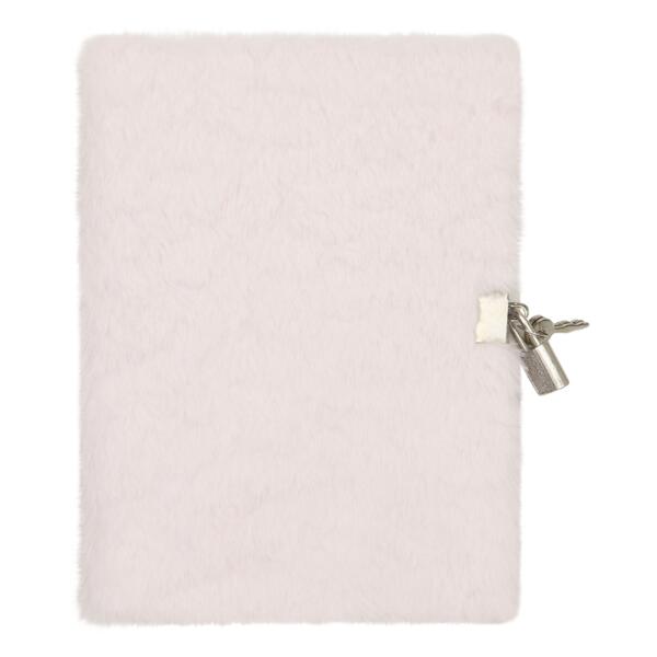 Journal intime peluche rose