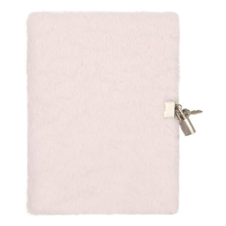 Journal intime peluche rose