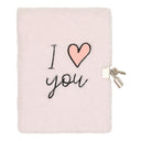 Journal intime Cocooning I love you rose 1