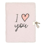 Journal intime Cocooning I love you rose 1