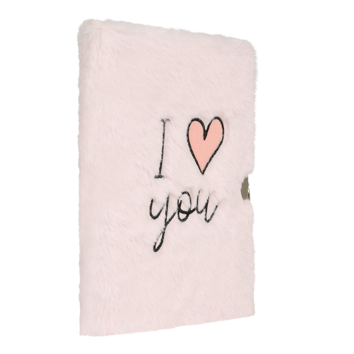 Journal intime Cocooning I love you rose 2