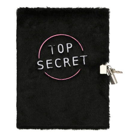 Journal intime peluche Top secret
