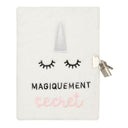 Journal intime peluche Licorne
