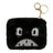 Porte-monnaie Cocooning Chouette noir 1