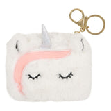Porte-monnaie Cocooning Licorne blanc 1