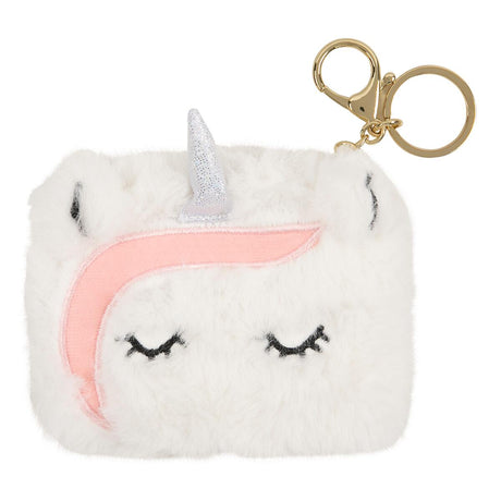 Porte-monnaie Cocooning Licorne blanc 1