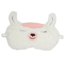 Masque de nuit Cocooning Lama blanc 1