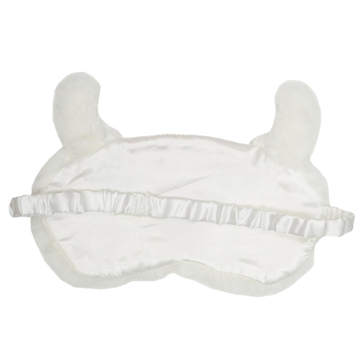 Masque de nuit Cocooning Lama blanc 2