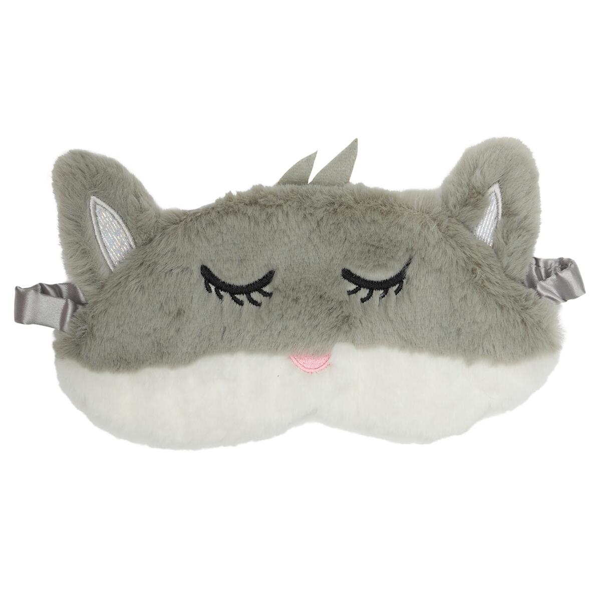 Masque de nuit Cocooning Renard gris 1