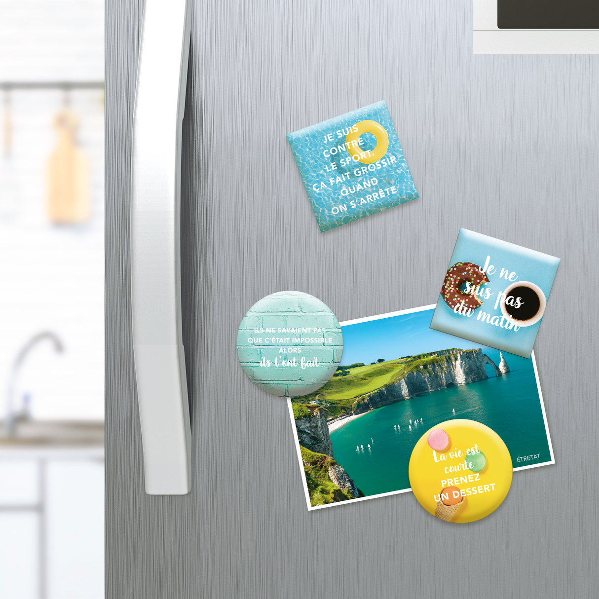 Magnetic Magnet with Personalized Messages