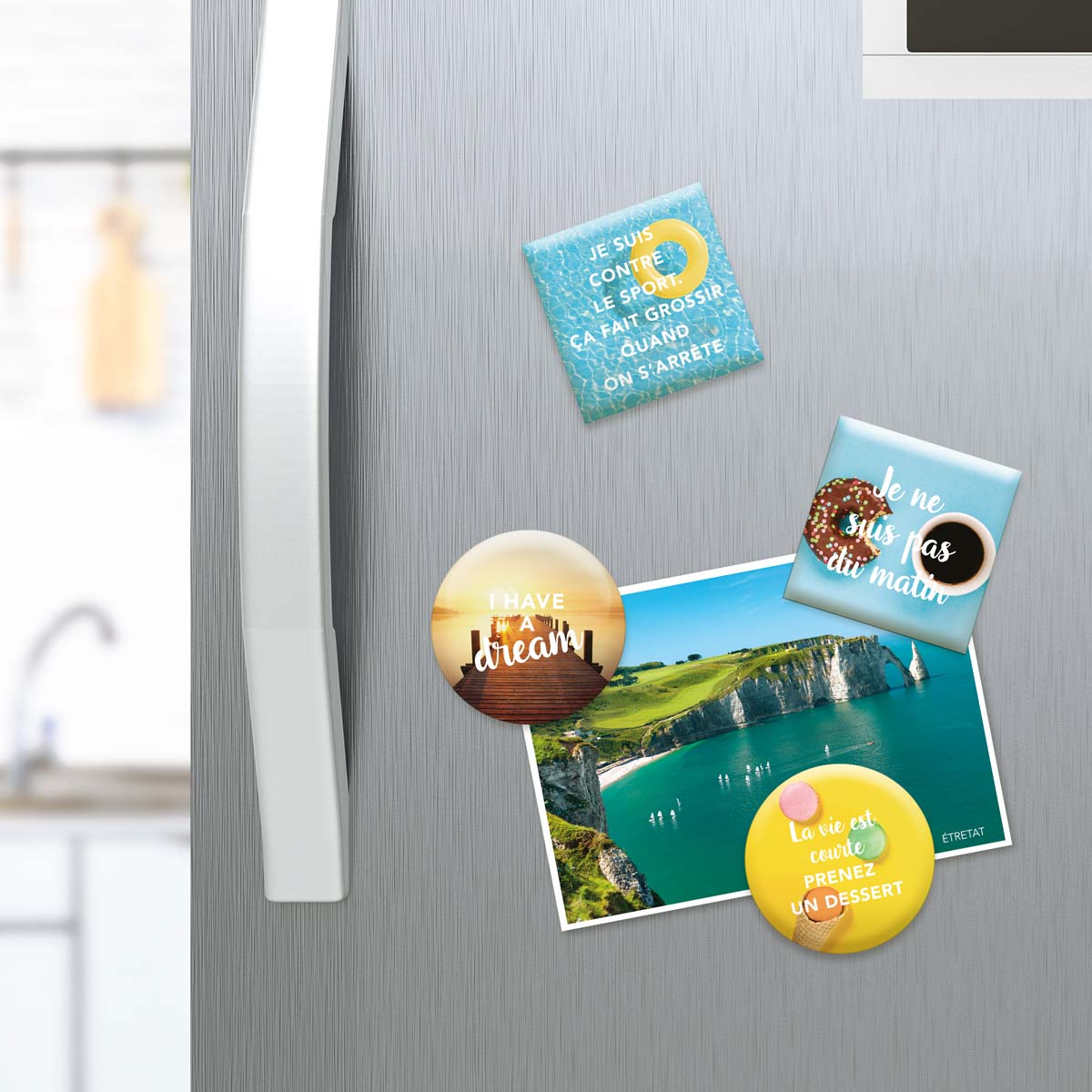 Magnetic Magnet with Personalized Messages
