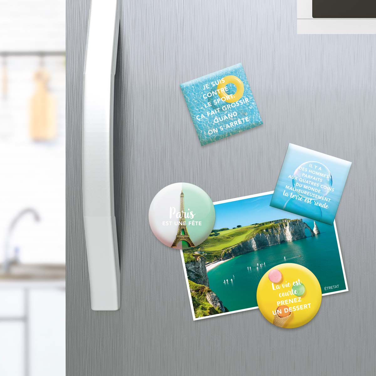 Magnetic Magnet with Personalized Messages