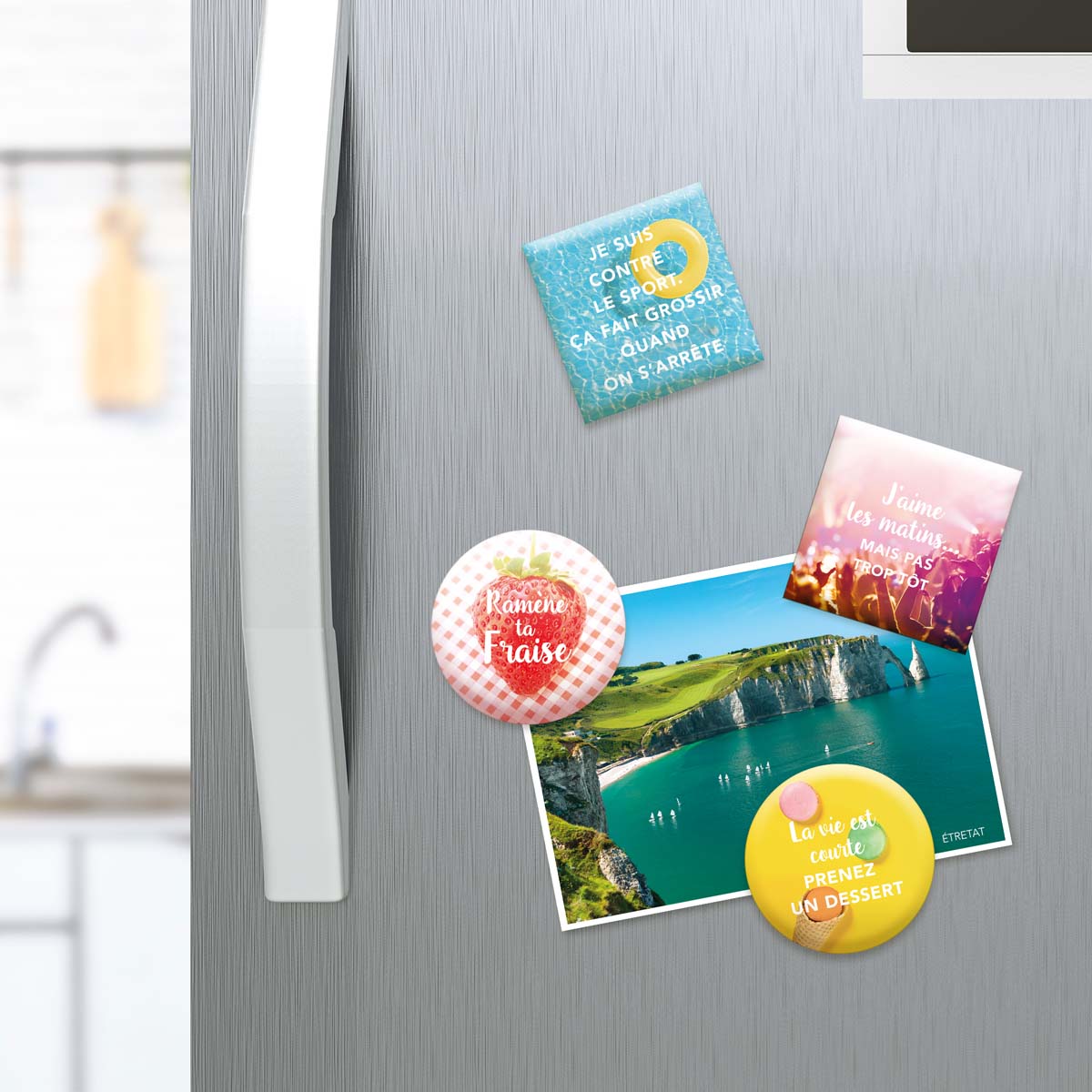 Magnetic Magnet with Personalized Messages
