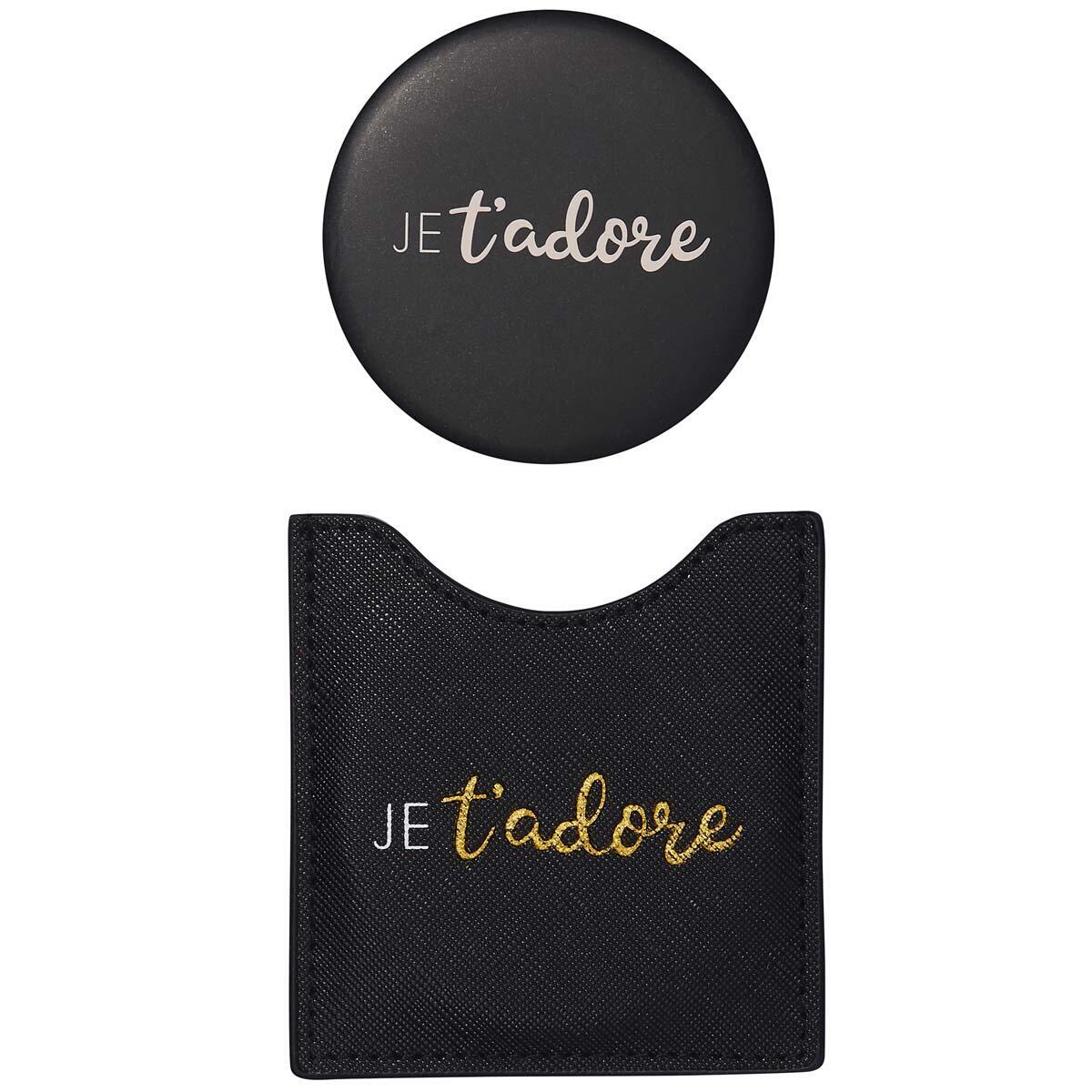 Miroir de poche Beauty Kit Je t'adore 2