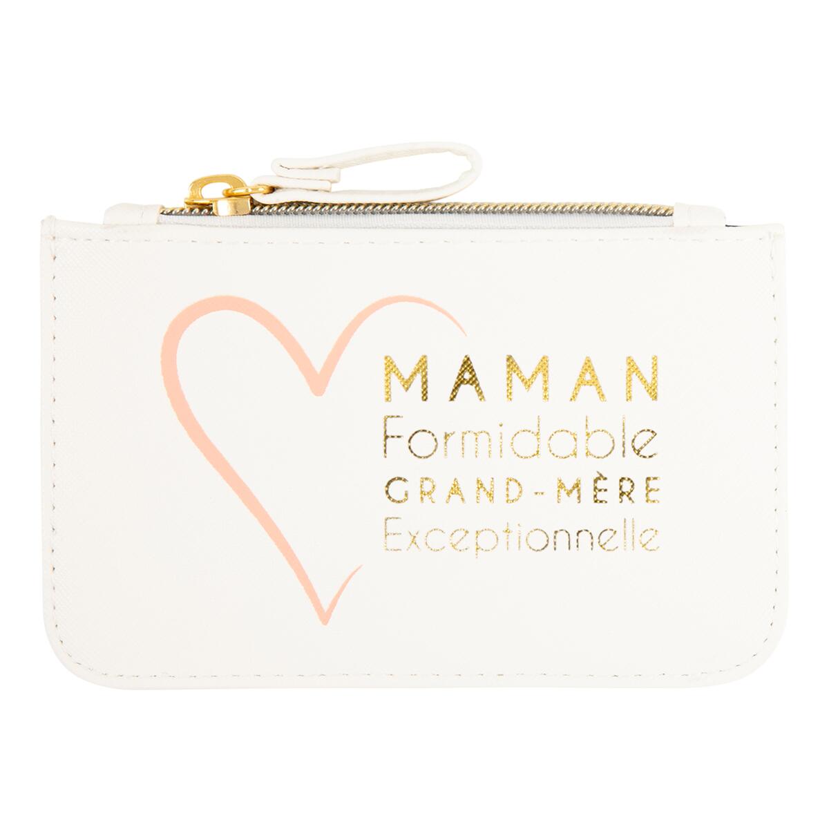 Petite pochette Maman formidable, grand-mère exceptionnelle