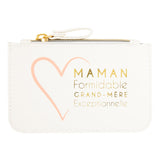 Petite pochette Maman formidable, grand-mère exceptionnelle