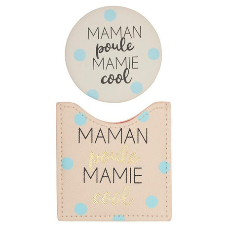 Miroir de poche Beauty Kit Maman mamie 1