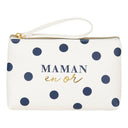 Grande pochette Maman en or