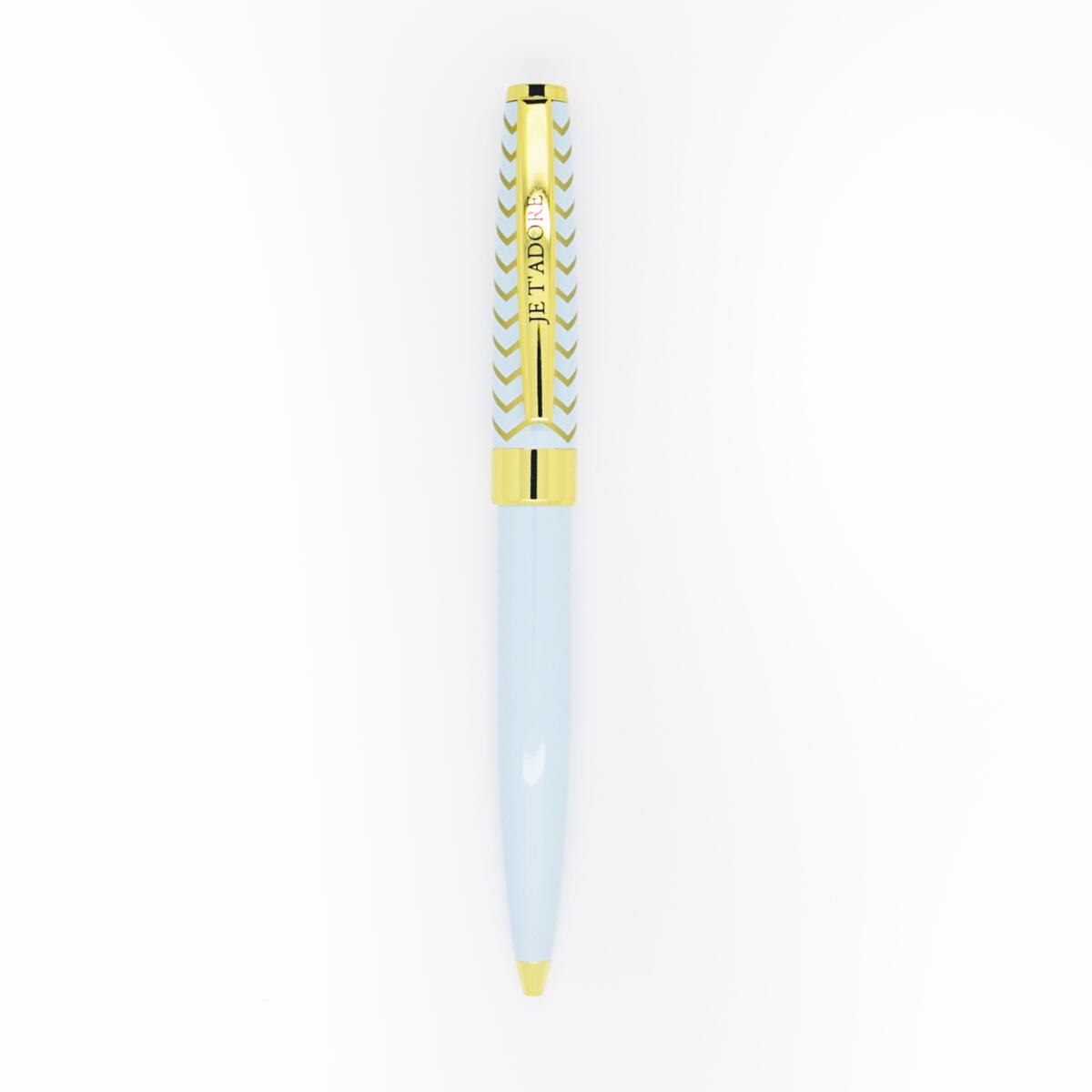 Stylo thème affection Je t'adore 2