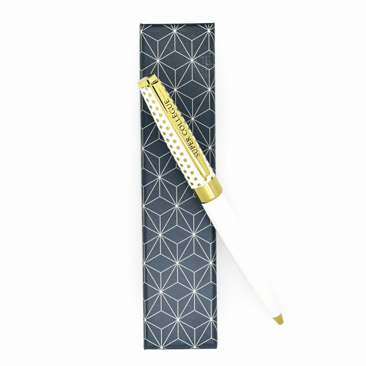 Stylo thème affection Super collègue 3