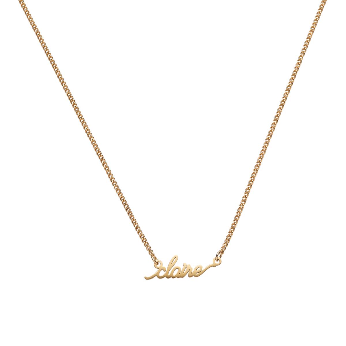 Collier prénom Pastel Chic Claire 1