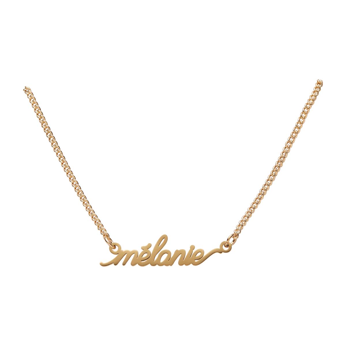 Bracelet prénom Pastel Chic Mélanie 1