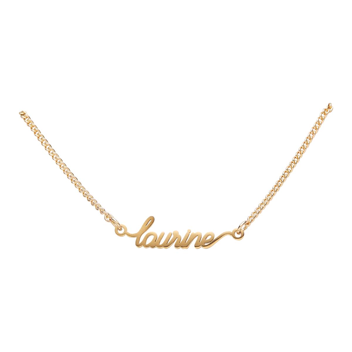 Bracelet prénom Pastel Chic Laurine 1