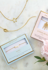 Pulsera con nombre Pastel Chic