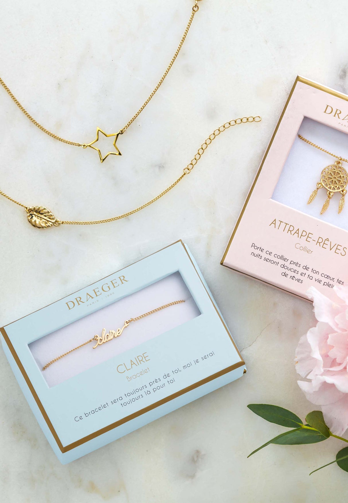 Pulsera con nombre Pastel Chic