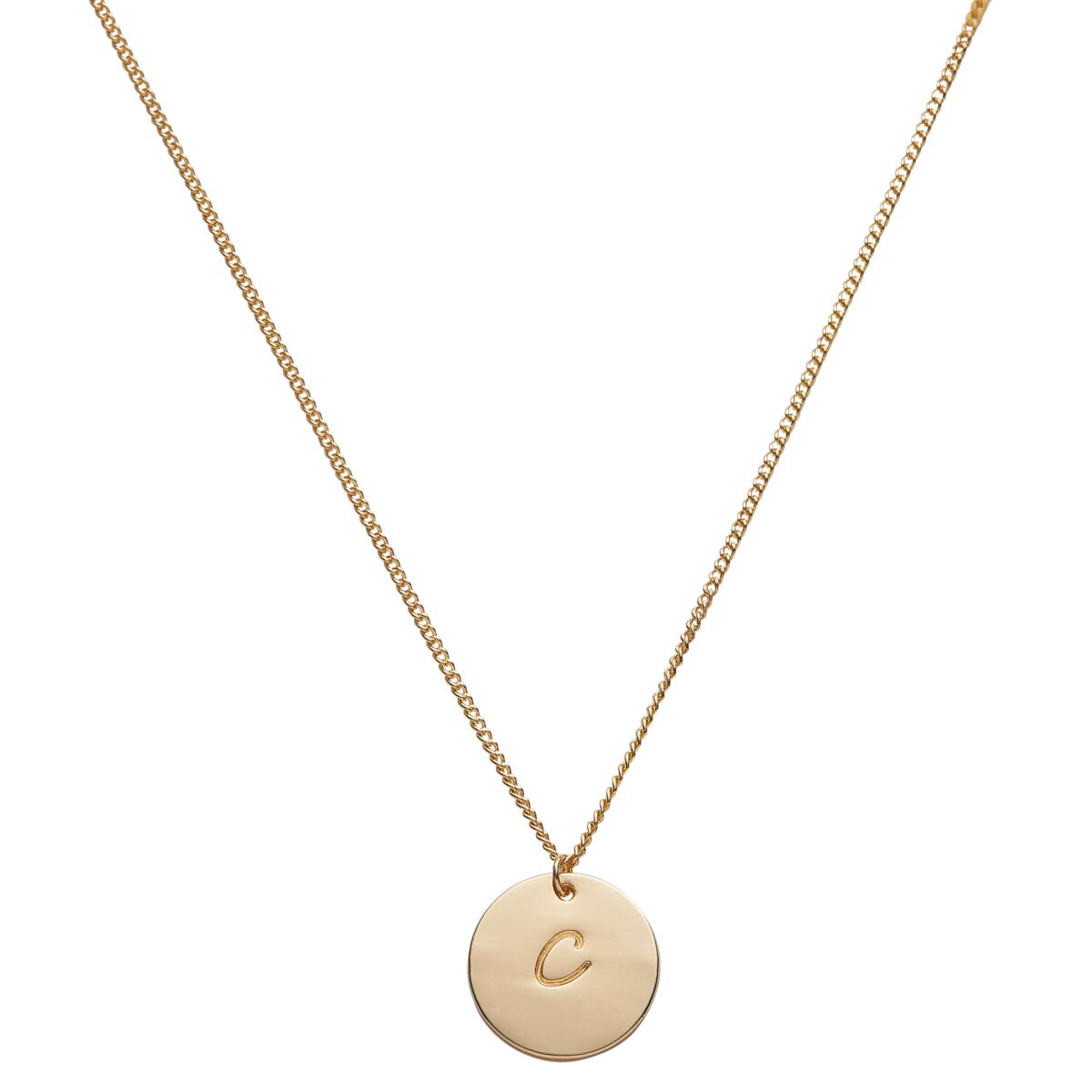 Collier initiale prénom Pastel Chic C 1