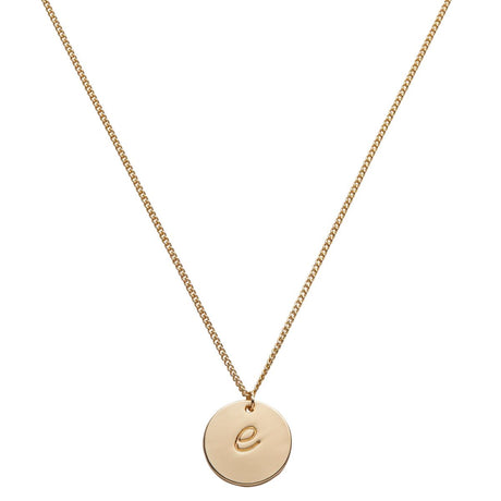 Collier initiale prénom Pastel Chic E 1