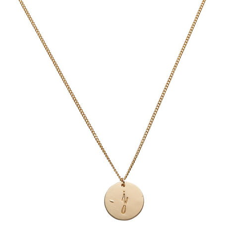 Collier initiale prénom Pastel Chic J 1