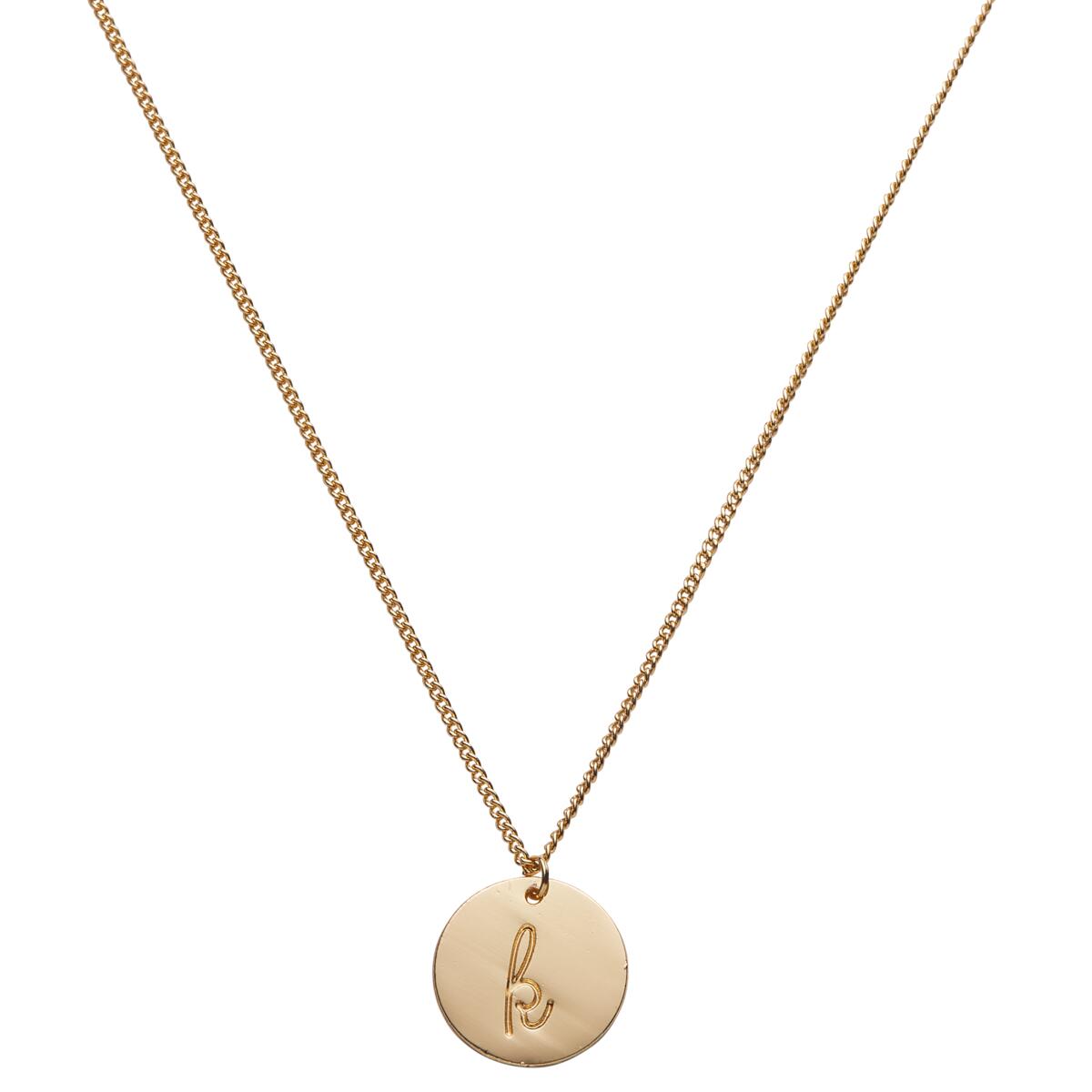 Collier initiale prénom Pastel Chic K 1