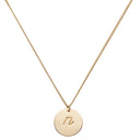 Collier initiale prénom Pastel Chic N 1