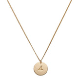 Collier initiale prénom Pastel Chic S 1