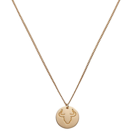 Collier signe astrologique Pastel Chic Taureau 1