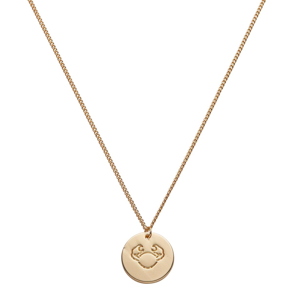 Collier signe astrologique Pastel Chic Cancer 1