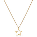 Collier Pastel Chic Etoile ajourée 1