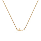 Collier prénom Pastel Chic Alicia 1