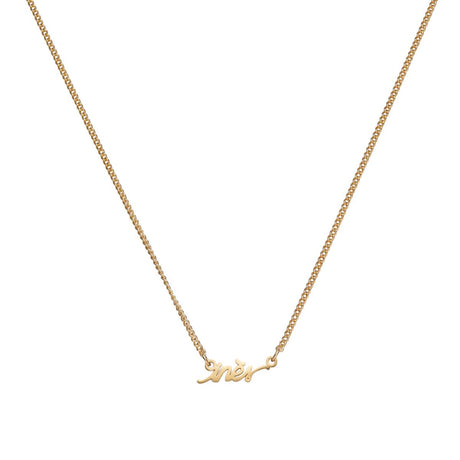 Collier prénom Pastel Chic Inès 1